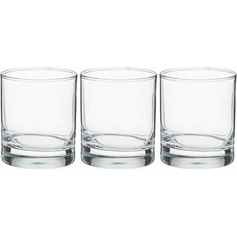 Set 3 Bicchieri cortina in vetro acqua vino 19,5 cl bormioli (1/3)