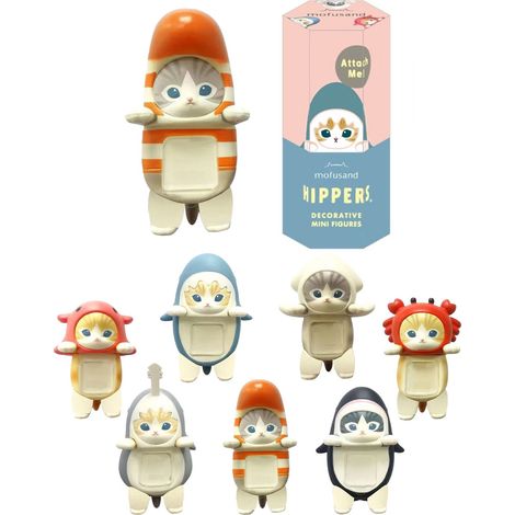 Figurine Chat - Résine Acrylique - Décoration Intérieure Bureau Étagère - Lot de 1 (1/5)