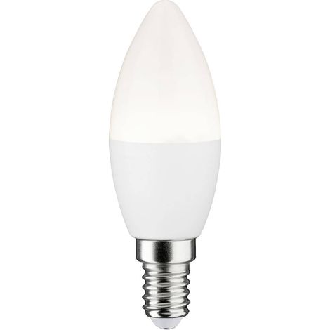50125 LED ZB Kerze 400lm 5,5W 2700K matt dim Paulmann Home Ampoule à LED E14 CEE: G (A - G) 5 W blanc chaud mat S531902 (1/4)