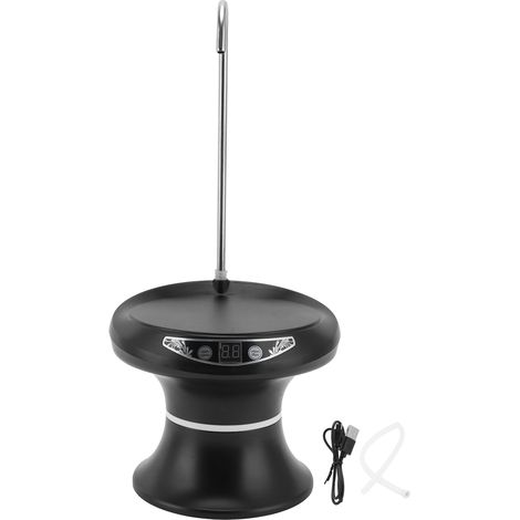 Distributeur d'eau potable de bureau, pompe électrique automatique pour bouteille d'eau, noir, usage domestique et professionnel