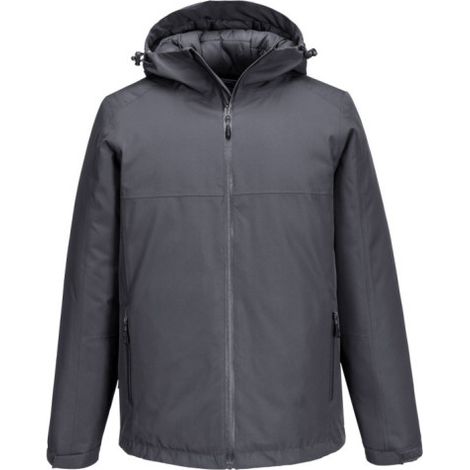 Chaqueta de invierno profesional PORTWEST S611 XL Gris metálico (1/2)
