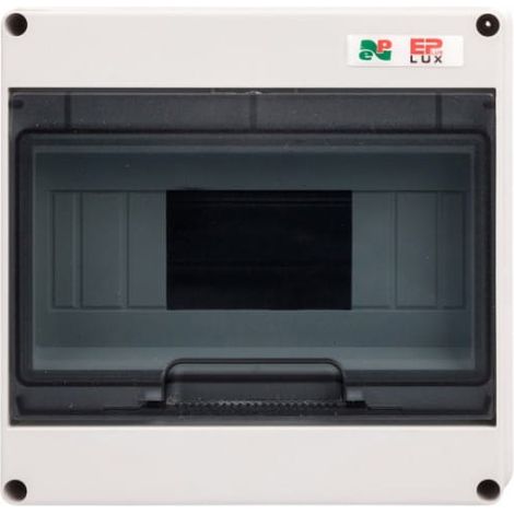 Cuadro de distribución modular 1x9 de montaje en superficie IP40 EP-LUX plus RN 1/9 1903-01
