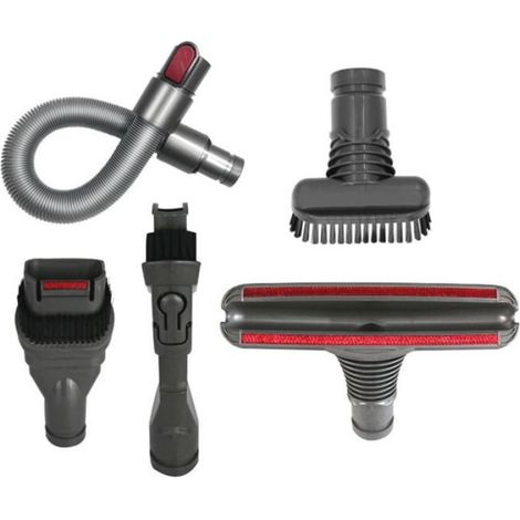 5 Pièces de Rechange pour Brosse D'Aspirateur pour Dyson V6/DC35/DC44/DC58, Tuyau D'Aspiration de Canapé, Buse Plate (1/4)