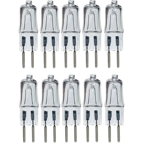 Ampoule Halogène G5.3, Accessoires De Lampe 24V, 50W Blanc Chaud 2700K, 10 Pièces,24V-50W,10 Pièces (1/4)