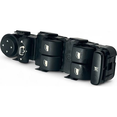 Bouton avant gauche commande de lève vitre + rétro compatible (1/5)