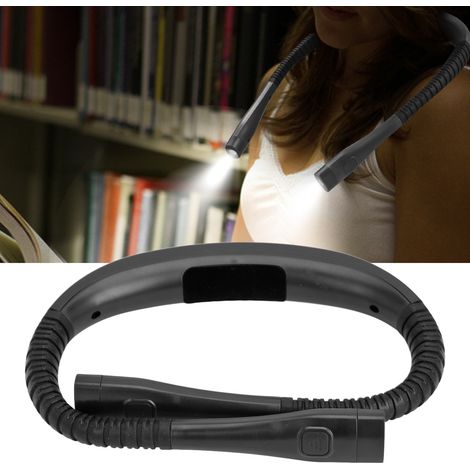 LED-Nackenleuchte, Nachtleselampe, augenschonende Schreibtischlampe, dreifarbige Beleuchtung (1/5)
