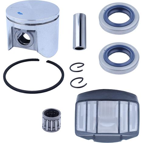 Pour Husqvarna 359 357 357XP pour tronçonneuse, kit de piston 47 mm, 537157302, 537 15 73-02, 505275719, 537010901, 537 01 09 01 (1/5)