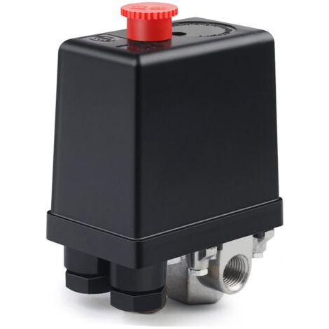 Ouylaf – Pressostat compresseur d'air 220V – Contrôle automatique de pression – Réduction rapide – Compatible avec compresseurs standards