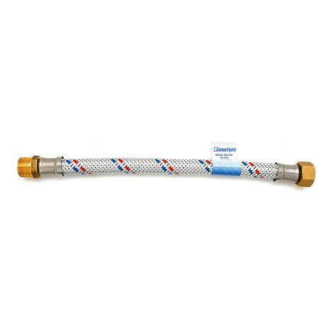 FLESSIBILE ANTIVIBRANTE IN ACCIAIO ZINCATO MF CM 20- 2- DH- pezzi 1