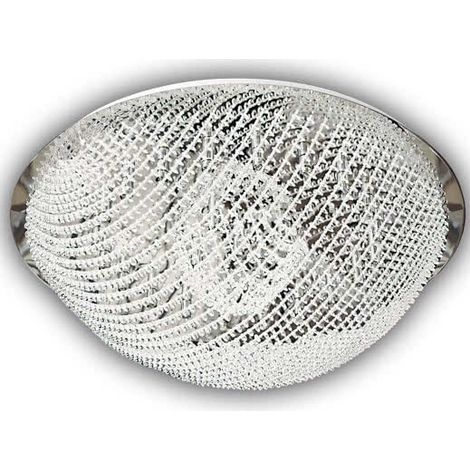 Hemisphere Deckenleuchte aus Glas/Chrom 25xG9 (Ø86x32cm)