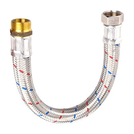 Spido – Flexible de liaison droit 50 cm – Filetage F 26/34 – M 26/34 – Raccordement pour appareils – Usage professionnel