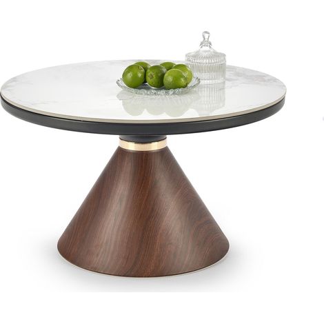 Mesa de centro Houston 1568 , 43x0x0cm, Diámetro: 70, Cerámica, Redonda