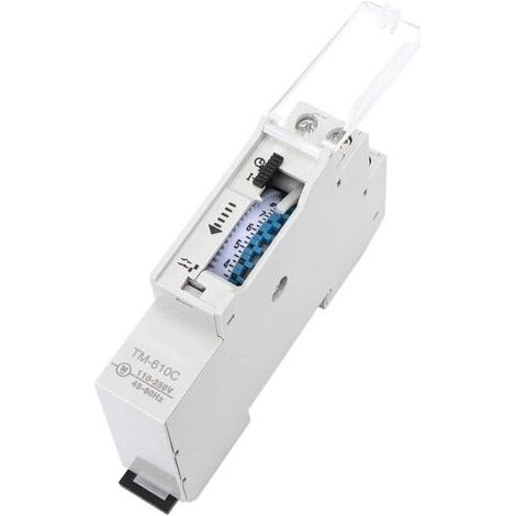 Interrupteur horaire de Rail Interrupteur de Commande de synchronisation de Rail DIN Intelligent Relais de minuterie TM610C 220V pour réverbère (1/5)
