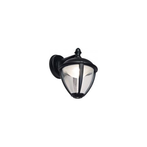 Applique murale ext. UNITE noire LED 9W 3000K IP44 Lutec (1/4)