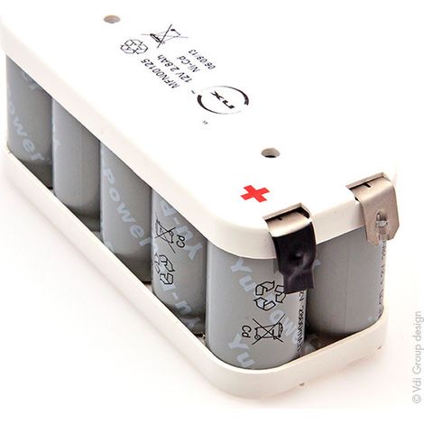 NX - Batterie NiCd 10x C 10S1P ST2 12V 2.8Ah Cosse