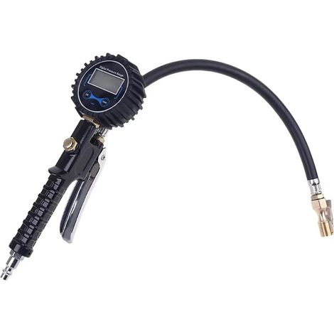Pneu Gonfleur De Pneu Numérique M6CF Noir 200 avec Manomètre (1/5)
