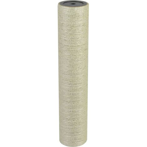 vidaXL Cat Scratching Post 8x40 cm 8 mm Beige