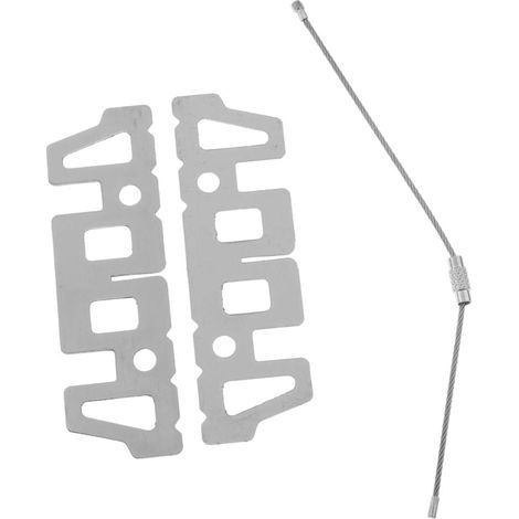 Support de chauffe-alcool avec grille croisée, pare-vent pour camping et pique-nique (grille en acier inoxydable) (1/5)