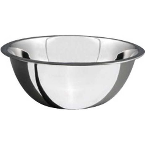 Bol à acier 18/C rond plat 27 cm Salvi