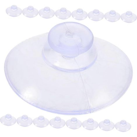 Lot de 10 ventouses pour table en verre - Ventouses en caoutchouc de 20 mm, anti-collision, patins ventouses pour bureau (1/5)
