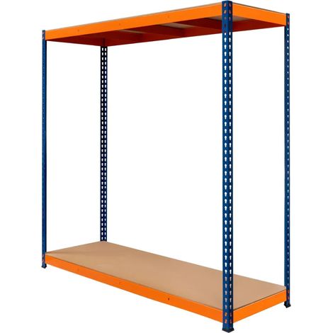 S-Rax 2 Shelf Racking - 180cm x 180cm x 60cm