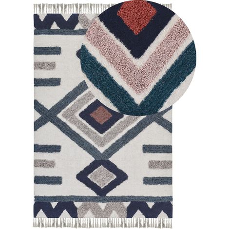 Teppich KOZLU Bunt 160 x 230 cm Baumwolle