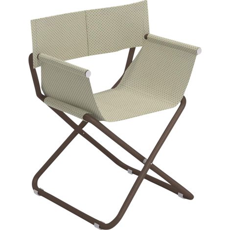 [NEUWERTIG] B-Ware Emu Snooze Garten Regiestuhl Stuhl Gartenstuhl Sitzmöbel Beige Braun 61x80x60cm