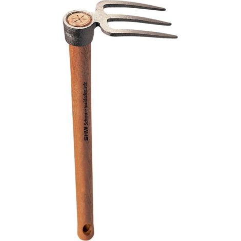 SHW Rex-Häckchen m. 3 Zinken mit Stiel 40 cm lang