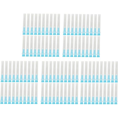 100 seringues dentaires jetables avec aiguille 23G à trou latéral pour irrigation endodontique - 100 pièces (1/5)