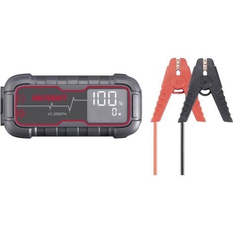 VOLTCRAFT Sistema di accensione rapido VC-200074 VC-16026005 Corrente d'avviamento ausiliaria (12 V)=1000 A Protezione (1/5)