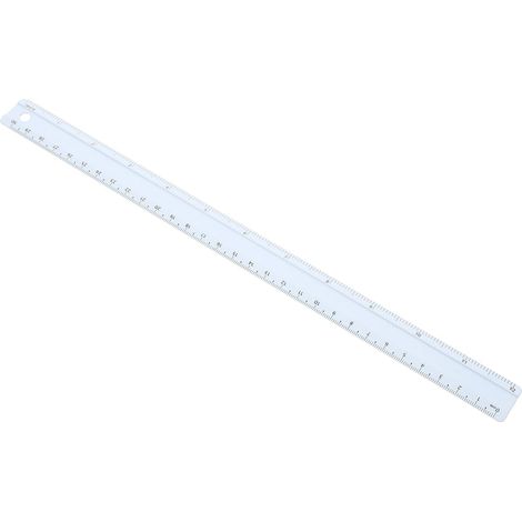 Règle en aluminium robuste et précise SHERCHPRY avec graduation (1/5)