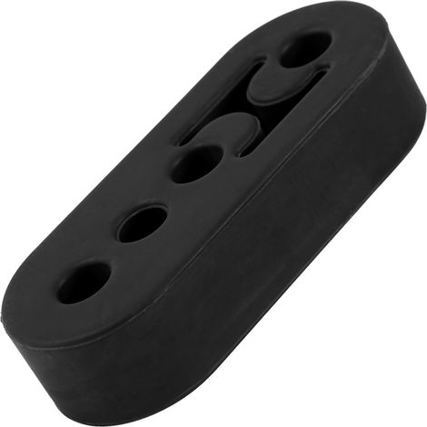 Support universel en caoutchouc pour silencieux auto, support de fixation d'échappement 4 trous, isolant de suspension (1/5)