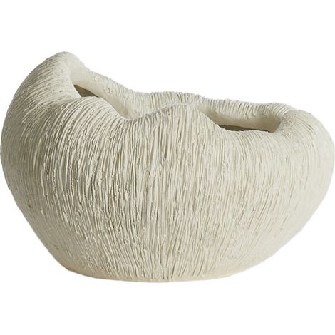 Light & Living Vase DENISA Kunststoff Creme – 34x28x21 cm (1/4)