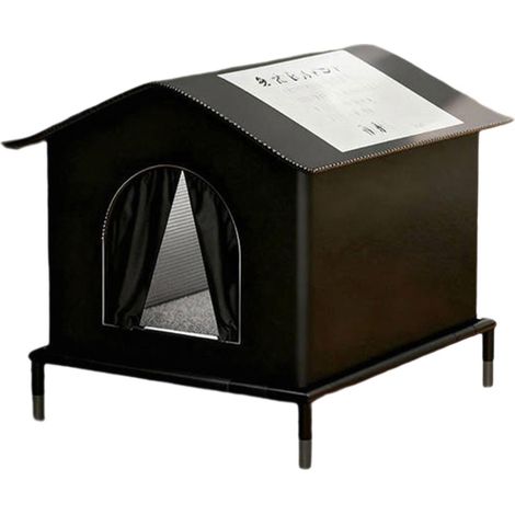 Maison Pour Chat extérieur, Fournitures Pour Animaux De Compagnie, Tente Portable Pour Chat Pour Jardin hiver Communautaire M (1/5)