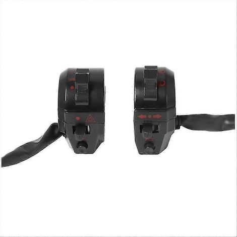 Commandes latérales DP gauche/droite pour guidons de moto/quad (7/8 pouce, 22 mm) WHBYV (1/4)
