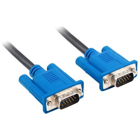 Lanberg VGA 5M Negro CA-VGAC-10CU-0050-BK (1/3)