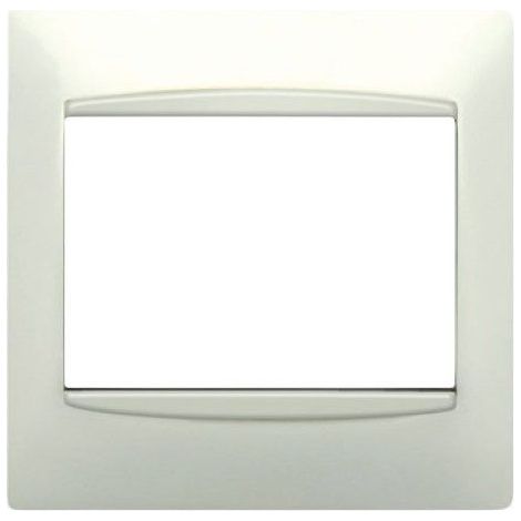1 Element WHITE Rahmen mit BJC Coral 21211 Zierleiste