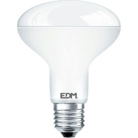 Bombilla reflectora led r80 e27 10 w 932 lm 6400 k luz fria ø8 x 11 cm (1/4)