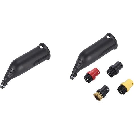2 Set Steam Vacuum Cleaner Crevice Nozzle Brush Sprinkler Nozzle Head for KARCHER SC1/SC2/SC3/SC4/SC5 Brush Steam Brush