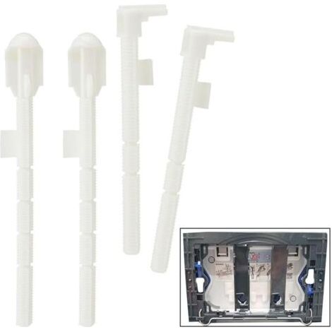 Ensemble de tiges de chasse d'eau de rechange pour réservoir de toilettes Geberit 241874001 (1/4)
