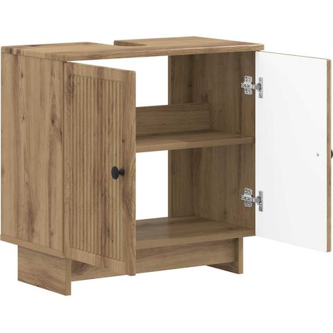 Maison Exclusive - Waschbeckenschrank EDE Artisan-Eiche 59,5 x 31 (1/5)
