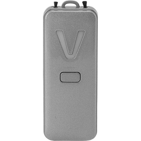 Purificateur d'air portable multifonction rechargeable, mini générateur d'ions négatifs pour intérieur et extérieur, en métal argenté (1/5)