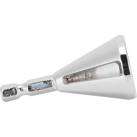 Ébavurage Chanfrein Acier Inoxydable Queue Hexagonale Sans Fente Élimination Bavure Perceuse Électrique Outil de Finition (1/5)