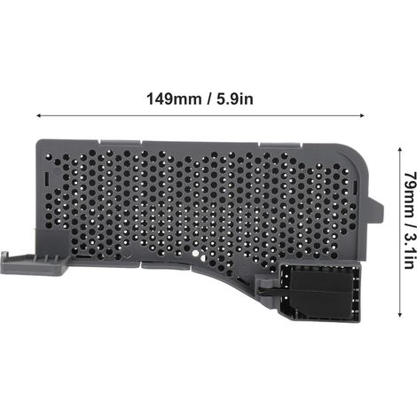 Ortviai Filtre de cuve pour station d'accueil robot aspirateur Roborock G10S Pure, en ABS, 149 x 79 mm (1/4)