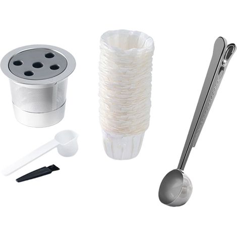 Set di filtri per caffè in acciaio inox - Set da 7