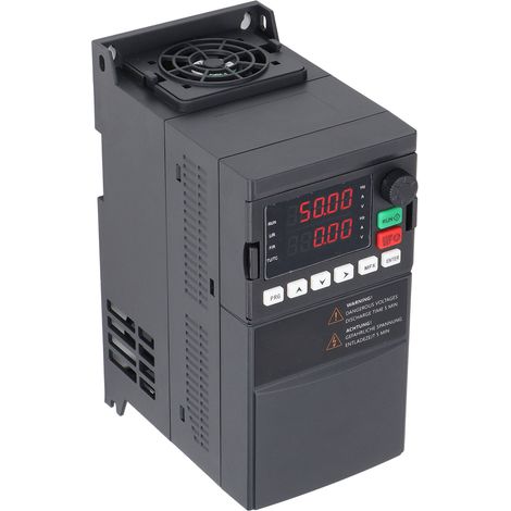 SAKO Frequenzumrichter mit ABS-Gehäuse, zwei digitalen Röhrenanzeigen, Ein- bis Dreiphasenwechselrichter, 220 V, 2,2 kW (1/5)