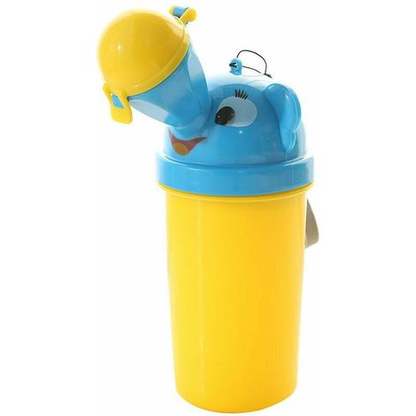 Portable Bébé Enfant Potty Urinoir toilettes d'urgence pour Camping Car Voyage et formation Kid Potty Pee (garçon) (1/5)