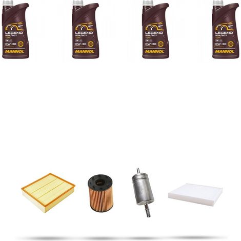 Kit tagliando 3 FILTRI e 4L OLIO compatibile con Fiat 500x 1.4 MultiAir 120kw dal 2014 (1/5)