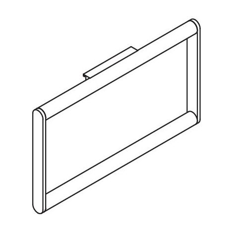 HEWI 900.09.00260 Anneau porte-serviette fermé (1/2)