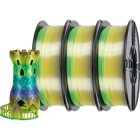 Filamento per stampante 3D, materiale ecologico, elevata compatibilità (1/2)